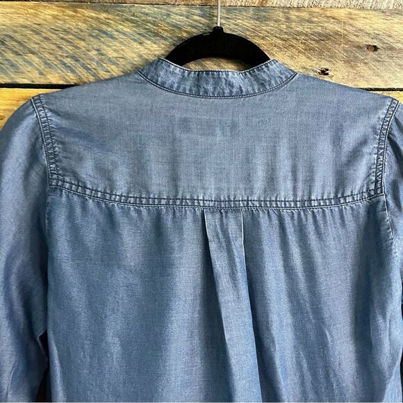 Michael Michael Kors Chambray Top XS - Picture 11 of 13
